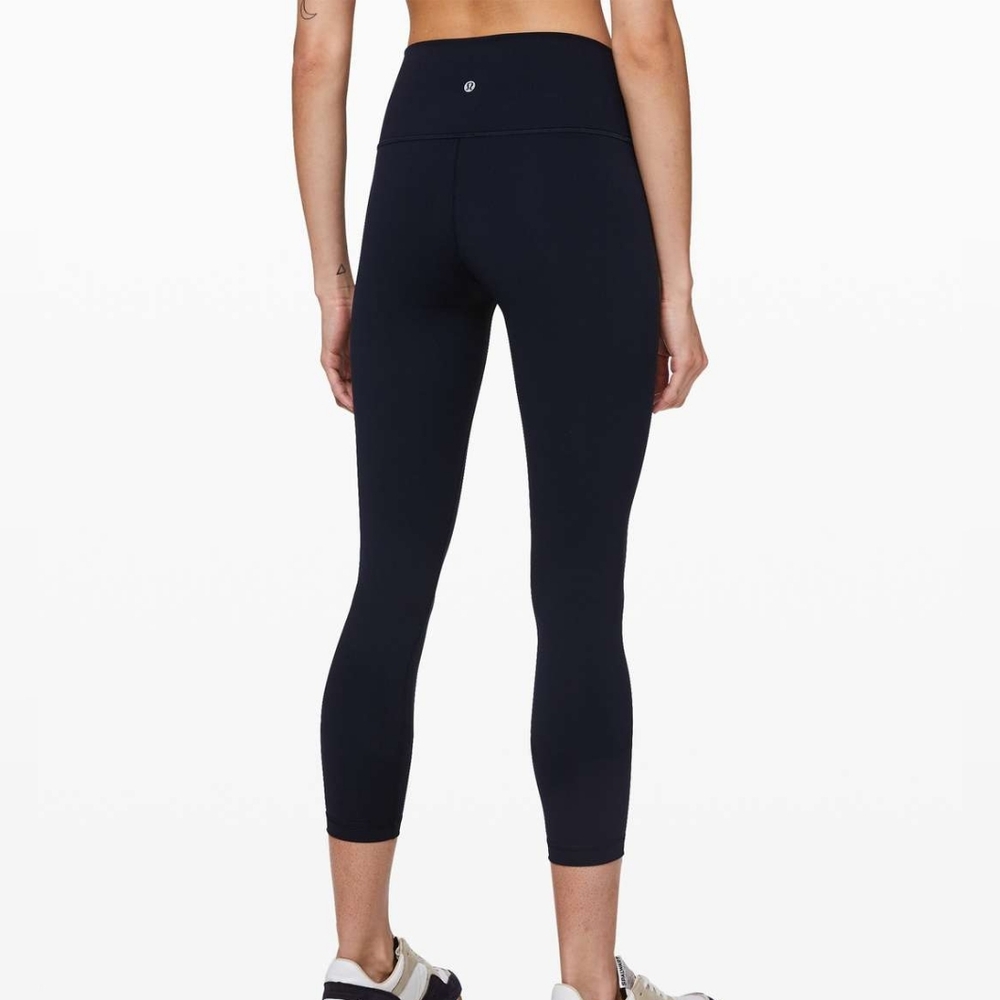 Lululemon Wunder Under High-Rise Tight 25" *Full-On Luxtreme, Navy, Size 4